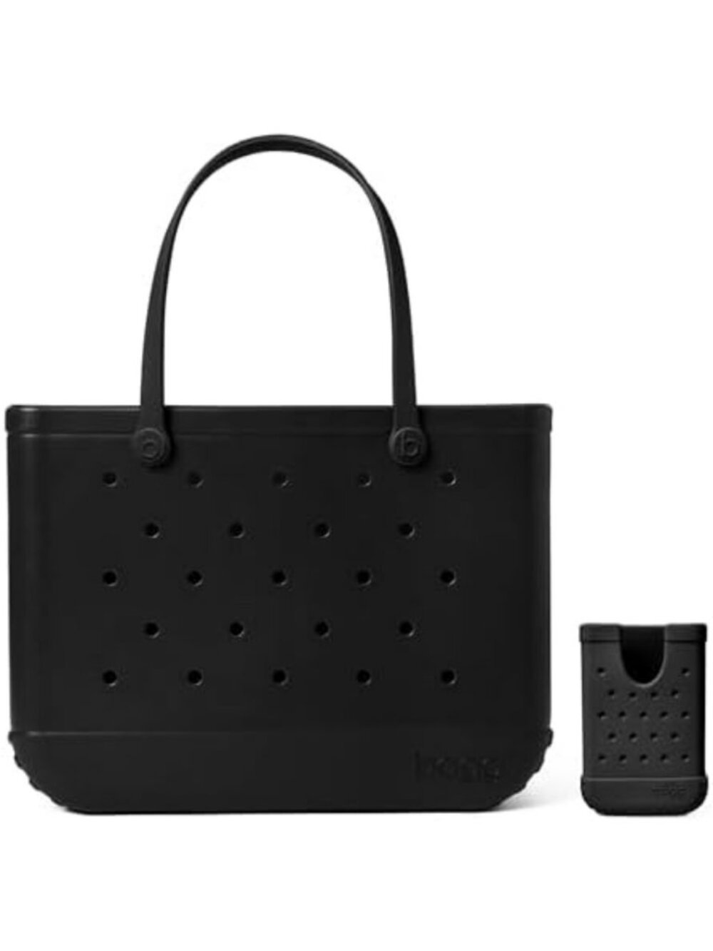 Large Black Tote Bag - Versatile Beach, Pool, Sports Bag - Lightweight
